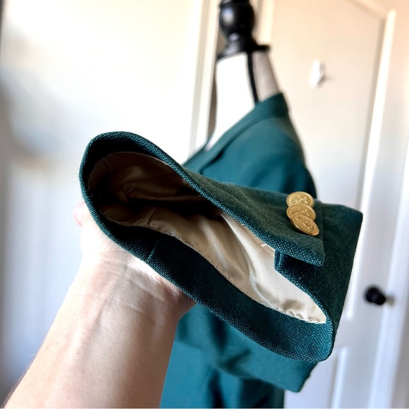 Vintage STAFFORD Worsted Wool Blend Single Breasted Blazer—SZ. 46 - Picture 6 of 17